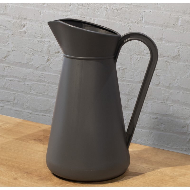 EDA bidon plastique, 5 litres, gris, avec poignée
